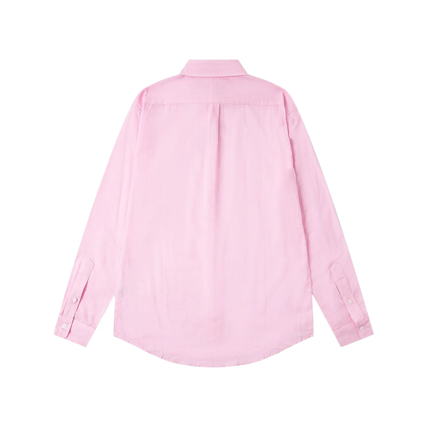 P220 Style number: Y217 Ralph Lauren pony logo linen embroidered shirt Ralph Lauren pony logo cotton and linen shirt Internet celebrity versatile popular style sun protection-Korean style series-loose and suitable for traveling and taking photos📷Excellent style-strong control and slimming Color: White Pink Size: S M L XL